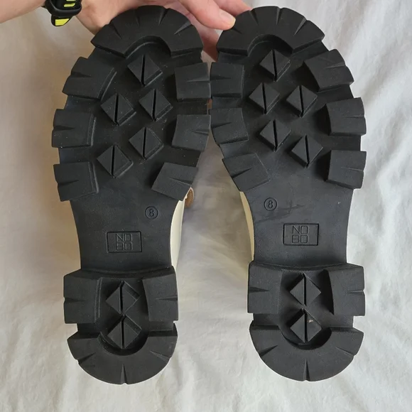 No Boundaries sz 8 Lug Loafer's Chunky Sole Shell 90s y2k - like new! - Picture 7 of 8